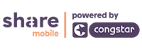 Logo share mobile